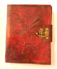 Leather Embossed Fairy Journal 2276L